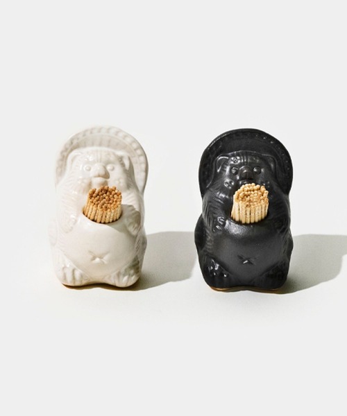 GEORGE'S（ジョージズ）の「タヌキトゥースピックホルダー（キッチンツール・レディース・ブラック/ホワイト・FREE）」の5枚目の写真