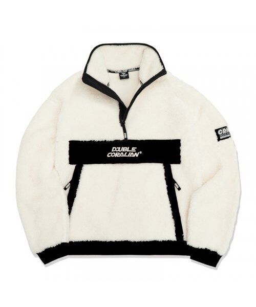 CORALIAN(コラリアン)の「ソフトボアフリースアノラックアイボリー(その他アウター・メンズ・その他・L/XL/XS/S)」の4枚目の写真