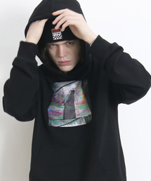 NOTHINGON（ナッシング オン）の「New York Flatiron Hoodie Black（パーカー）」