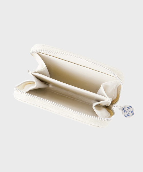 Occo Wave Zip Wallet_ IVORY（財布）｜RAINBEE（レインビー）の