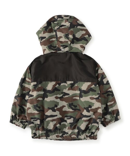 BREEZE（ブリーズ）の「カラバリウィンドブレーカー_ジュニア対応（ナイロンジャケット・キッズ・ピンク/レインボー/カモフラージュ/ベージュ/レモンイエロー/ブルー・110/100/90/80/120/160/150/140/130）」の17枚目の写真