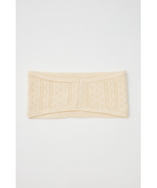SLY（スライ）の「NEEDLELESS HAIR BAND ニードルレスヘアバンド 冬服 春服（ヘアバンド・レディース・グレー/アイボリー・FREE）」の3枚目の写真