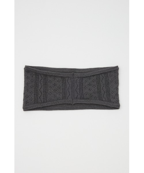 SLY（スライ）の「NEEDLELESS HAIR BAND ニードルレスヘアバンド 冬服 春服（ヘアバンド・レディース・グレー/アイボリー・FREE）」の7枚目の写真