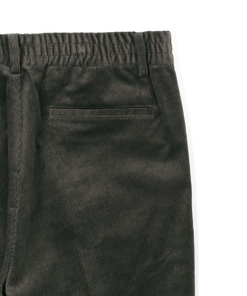 14W STRETCH CORDUROY SET UP EASY TROUSERS：ストレッチコーデュロイ