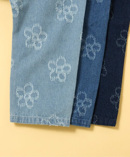 BREEZE(ブリーズ)の「フラワーデニムパンツ(デニムパンツ・キッズ・サックスブルー/ブルー/ネイビー・90/140/130/120/110/100/80)」の17枚目の写真