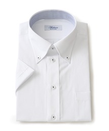 形態安定 アイスキープ T/Cドレスシャツ / 半袖ビジネスシャツ