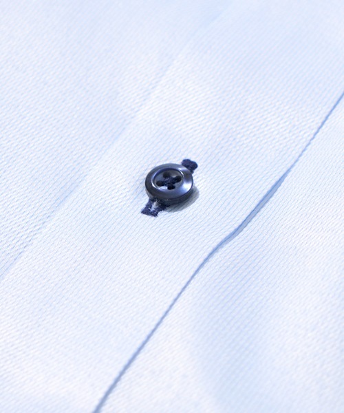 TETE HOMME(テットオム)の「形態安定 アイスキープ T/Cドレスシャツ / 半袖ビジネスシャツ(ビジネスシャツ・メンズ・サックスブルー系1/グレー系1/ホワイト系1/ホワイト系3/グレー系2/ホワイト系2/サックスブルー系3/サックスブルー系2・MEDIUM/X-LARGE/LARGE)」の22枚目の写真