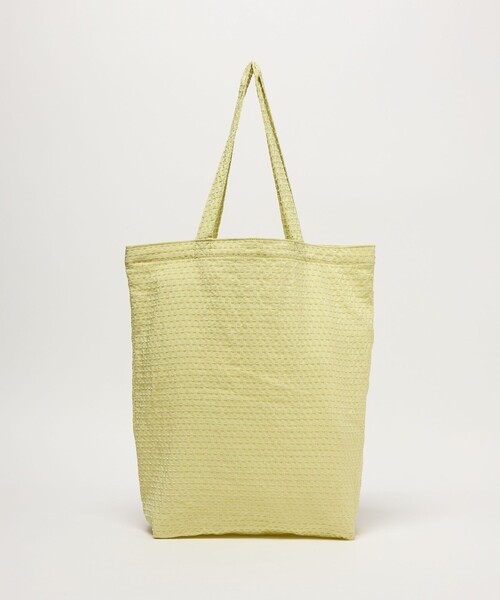 CITEN（シテン）の「＜CITEN＞くるくるパッチンサシコトート（エコバッグ/サブバッグ・レディース・ブラック/イエロー/ケリーグリーン・FREE）」の5枚目の写真