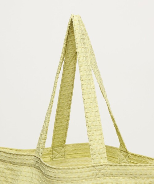 CITEN（シテン）の「＜CITEN＞くるくるパッチンサシコトート（エコバッグ/サブバッグ・レディース・ブラック/イエロー/ケリーグリーン・FREE）」の7枚目の写真