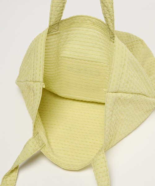 CITEN（シテン）の「＜CITEN＞くるくるパッチンサシコトート（エコバッグ/サブバッグ・レディース・ブラック/イエロー/ケリーグリーン・FREE）」の9枚目の写真