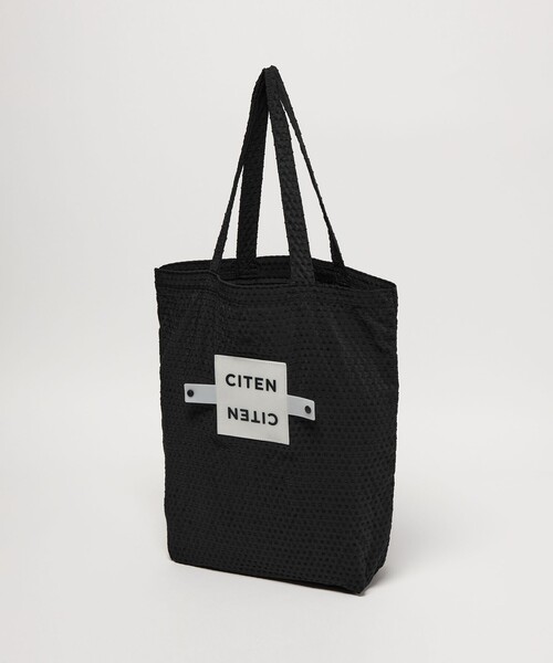 CITEN（シテン）の「＜CITEN＞くるくるパッチンサシコトート（エコバッグ/サブバッグ・レディース・ブラック/イエロー/ケリーグリーン・FREE）」の17枚目の写真