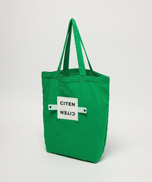 CITEN（シテン）の「＜CITEN＞くるくるパッチンサシコトート（エコバッグ/サブバッグ・レディース・ブラック/イエロー/ケリーグリーン・FREE）」の21枚目の写真