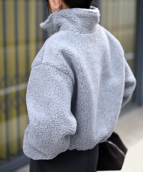 Marient（マリエント）の「ボアジップアウター（その他アウター・レディース・ブラウン/グレー・FREE）」の20枚目の写真