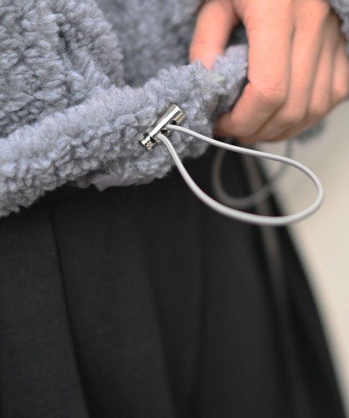 Marient（マリエント）の「ボアジップアウター（その他アウター・レディース・ブラウン/グレー・FREE）」の21枚目の写真