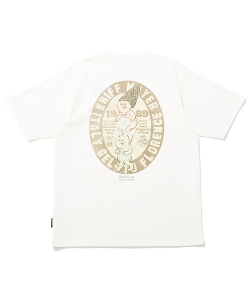 KRIFF MAYER(クリフメイヤー)の「【汗染み防止・軽撥水】ウェットプロテクトT(コーンボーイ)(Tシャツ/カットソー・メンズ・マスタード/チャコール/ブルー/オフホワイト・MEDIUM/X-LARGE/LARGE)」の2枚目の写真