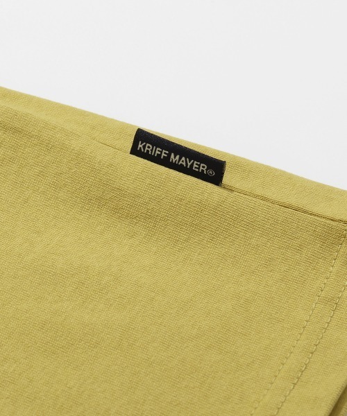 KRIFF MAYER(クリフメイヤー)の「【汗染み防止・軽撥水】ウェットプロテクトT(コーンボーイ)(Tシャツ/カットソー・メンズ・マスタード/チャコール/ブルー/オフホワイト・MEDIUM/X-LARGE/LARGE)」の17枚目の写真