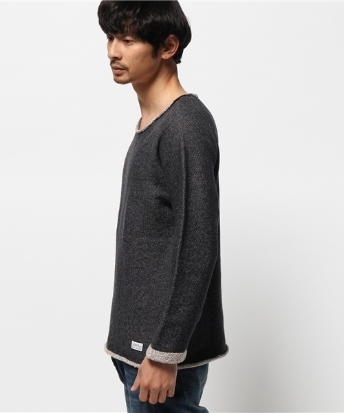 OUTLET(アウトレット)の「【Ciaopanic】オニ裏毛リバーシブル9部袖(Tシャツ/カットソー・メンズ・ネイビー/グレー/クリーム・MEDIUM/LARGE)」の10枚目の写真
