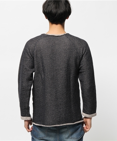 OUTLET(アウトレット)の「【Ciaopanic】オニ裏毛リバーシブル9部袖(Tシャツ/カットソー・メンズ・ネイビー/グレー/クリーム・MEDIUM/LARGE)」の11枚目の写真