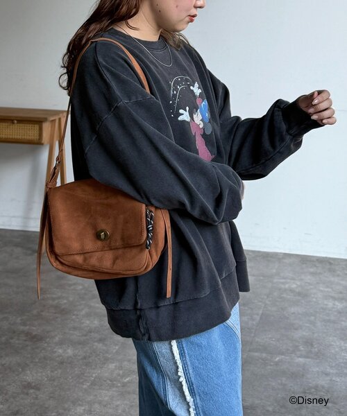 CPCM（シーピーシーエム）の「DisneyFantasia/裏毛スウェット（ニット/セーター・レディース・ピンク/ネイビー/ブラック/サックスブルー・FREE）」の14枚目の写真