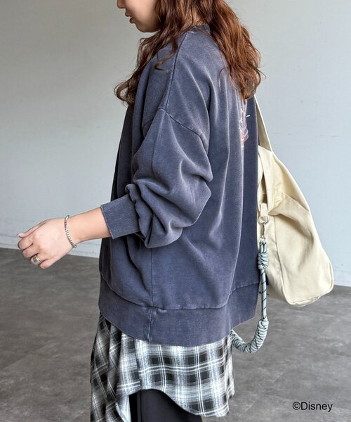 CPCM（シーピーシーエム）の「DisneyFantasia/裏毛スウェット（ニット/セーター・レディース・ピンク/ネイビー/ブラック/サックスブルー・FREE）」の19枚目の写真