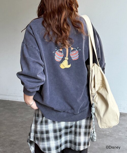 CPCM（シーピーシーエム）の「DisneyFantasia/裏毛スウェット（ニット/セーター・レディース・ピンク/ネイビー/ブラック/サックスブルー・FREE）」の20枚目の写真