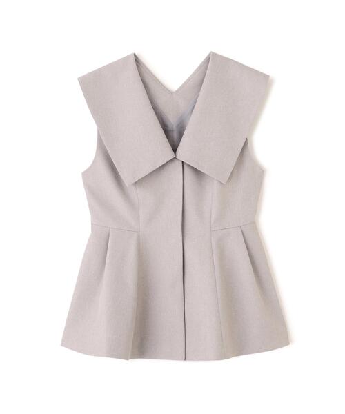 a/mie（アミー）の「＜ａ＞ビックカラージレ / 1216159200（ベスト・レディース・ブラック/グレー・MEDIUM/SMALL）」の13枚目の写真