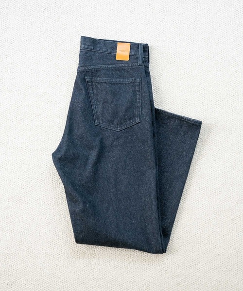 ADAM ET ROPE'(アダムエロペ)の「ストレート スラックスデニム / ADAM ET ROPE' JEANS -IMAG-(デニムパンツ・メンズ・ブラック系その他/ネイビー・S/M/L/XL)」の14枚目の写真