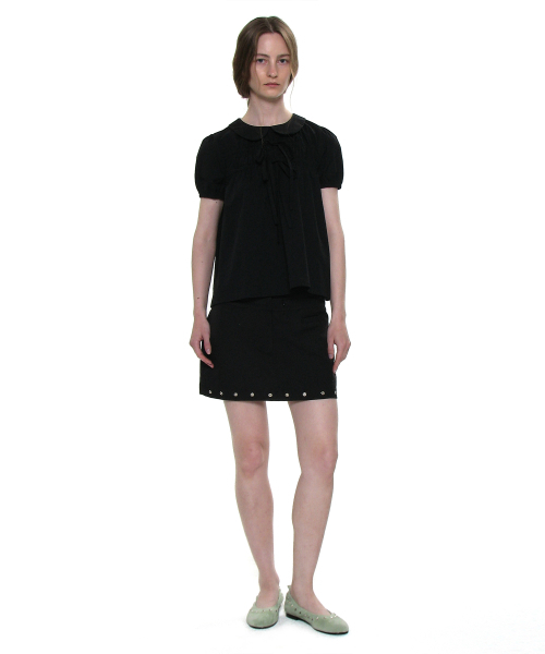 PARTIMENTO WOMEN(パルティメントウィメン)の「オープンバックリボンストラップブラウス_ブラック(シャツ/ブラウス・レディース・その他・ONE SIZE)」の5枚目の写真