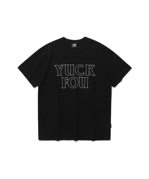 NICE GHOST CLUB(ナイスゴーストクラブ)の「YUCK FOU TEE_BLACK(NG2EMUT531A)(Tシャツ/カットソー・レディース・ブラック・S/M)」の1枚目の写真