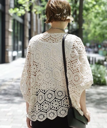 JOURNAL STANDARD LUXE（ジャーナルスタンダード　ラックス）の「半袖ニット（ニット/セーター）」