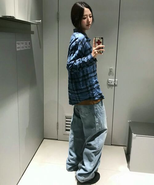 MUSINSA STANDARD WOMAN（ムシンサスタンダードウーマン）の「ウィメンズエッセンシャルタンクトップ [ミディアムグレー]（Tシャツ/カットソー・レディース・その他・LARGE/SMALL/MEDIUM/X-SMALL）」の9枚目の写真