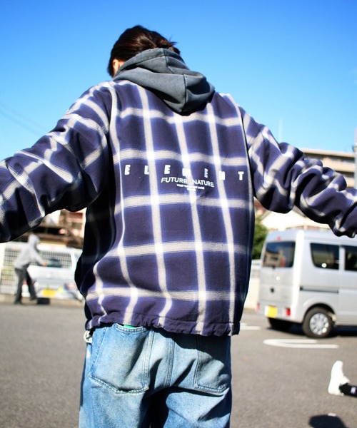 ELEMENT(エレメント)の「ELEMENT メンズ MR CARTER JACKET TYP ジャケット 【2026年春夏モデル】(ブルゾン・メンズ・ブルー/ブラック系その他/ライトブルー/ブルー系その他/ブラック・LARGE/MEDIUM/X-LARGE)」の4枚目の写真
