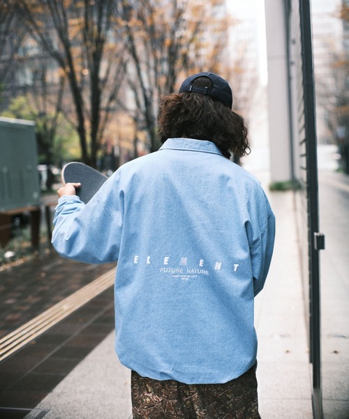 ELEMENT(エレメント)の「ELEMENT メンズ MR CARTER JACKET TYP ジャケット 【2026年春夏モデル】(ブルゾン・メンズ・ブルー/ブラック系その他/ライトブルー/ブルー系その他/ブラック・LARGE/MEDIUM/X-LARGE)」の3枚目の写真