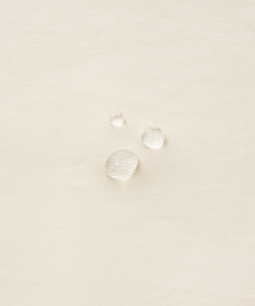 Honeys(ハニーズ)の「【非フッ素撥水加工】撥水加工フードブルゾン(ブルゾン・レディース・アイボリー/ブルーグレー/ピンク系/ベージュ/ネイビー・S/M/LL/L)」の7枚目の写真