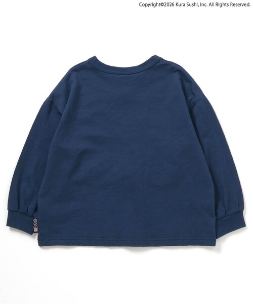 BREEZE(ブリーズ)の「【リンク】防汚加工 くら寿司コラボ 4柄4色Tシャツ(Tシャツ/カットソー・キッズ・ネイビー/オフホワイト/ライム/ブラック・110/100/90/80/140/130/120)」の18枚目の写真