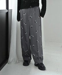 STYLE DELI（スタイルデリ）の「【BLK001】[B&S別注]エンブロイダリータックパンツ（スラックス）」