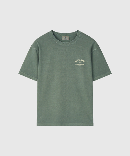 FAKE CAMPER（フェイクキャンパー）の「ピグメントタイガーオリジナルヴィンテージ半袖Tシャツ[KHAKI]（Tシャツ/カットソー・メンズ・カーキ・SMALL/MEDIUM/LARGE/X-LARGE）」の8枚目の写真