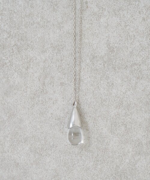 LIVETART（リヴェタート）の「クリアードロップネックレス（リング・レディース・シルバー・FREE）」の3枚目の写真