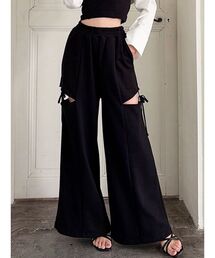 RESEXXY | サイドリボンスウェットパンツ【セットアップ着用可能】(その他パンツ)