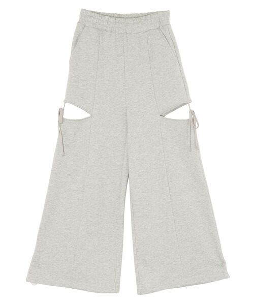 RESEXXY（リゼクシー）の「サイドリボンスウェットパンツ【セットアップ着用可能】（その他パンツ・レディース・チャコールグレー/グレー/ブラック・FREE）」の14枚目の写真
