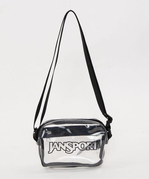 JANSPORT（ジャンスポーツ）の「WEGO/JANSPORT CLEAR CROSSBODY（ショルダーバッグ・レディース・ブラック・FREE）」の7枚目の写真