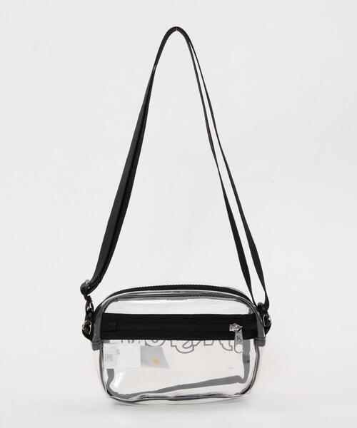 JANSPORT（ジャンスポーツ）の「WEGO/JANSPORT CLEAR CROSSBODY（ショルダーバッグ・レディース・ブラック・FREE）」の8枚目の写真