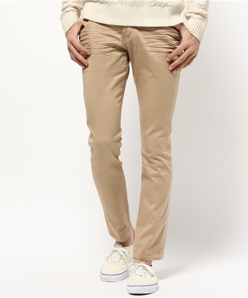 VENCEEXCHANGE（ヴァンスエクスチェンジ）の「ストレッチツイルパンツ        （その他パンツ・メンズ・ベージュ/ブラック/オフホワイト・MEDIUM/LARGE/SMALL）」の3枚目の写真