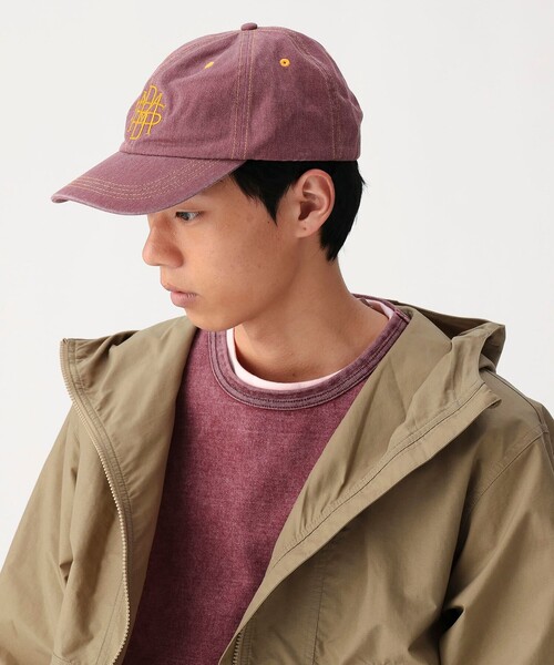 BEAMS(ビームス)の「フェード BMS キャップ(キャップ・メンズ・レッド系その他7/ブラック/ブルー/ラベンダー・ONE SIZE)」の5枚目の写真