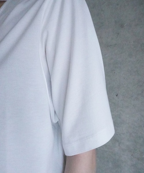 k3&co.(ケイスリーアンドコー)の「Wearable front and back top(Tシャツ/カットソー・レディース・Black/White・ONE SIZE)」の9枚目の写真