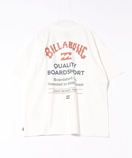 BILLABONG（ビラボン）の「BILLABONG/ビラボン 半袖 Tシャツ ロゴ バックプリント BG011214（Tシャツ/カットソー・メンズ・オフホワイト/スミクロ・XL/L/M）」の13枚目の写真
