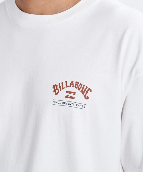 BILLABONG（ビラボン）の「BILLABONG/ビラボン 半袖 Tシャツ ロゴ バックプリント BG011214（Tシャツ/カットソー・メンズ・オフホワイト/スミクロ・XL/L/M）」の5枚目の写真