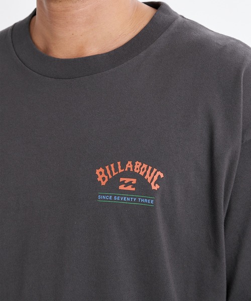 BILLABONG（ビラボン）の「BILLABONG/ビラボン 半袖 Tシャツ ロゴ バックプリント BG011214（Tシャツ/カットソー・メンズ・オフホワイト/スミクロ・XL/L/M）」の9枚目の写真