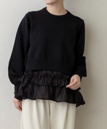 【新作 2/13発売】【SONO/ソーノ】ブロッサムニットチュニック