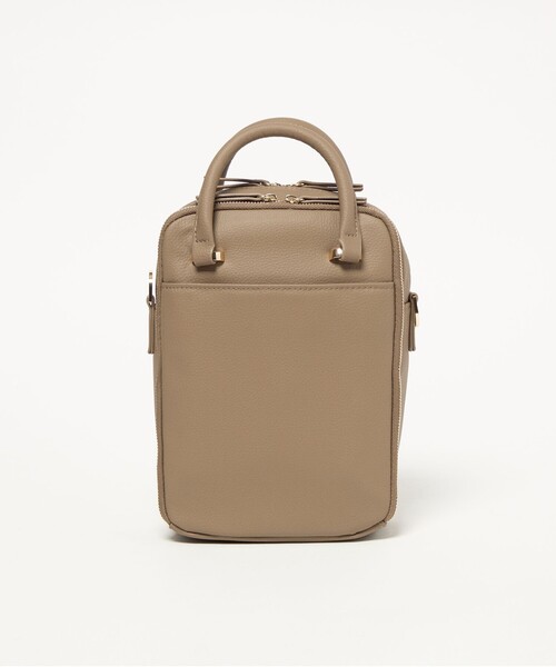 green label relaxing(グリーンレーベルリラクシング)の「<PARTE>2WAY マルチポーチ型 ショルダーバッグ(ショルダーバッグ・レディース・ブラウン/ナチュラル/ブラック/モカ・FREE)」の5枚目の写真